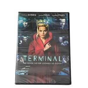 Terminal DVD Margot Robbie Thriller Crime Mystery Movie New Sealed